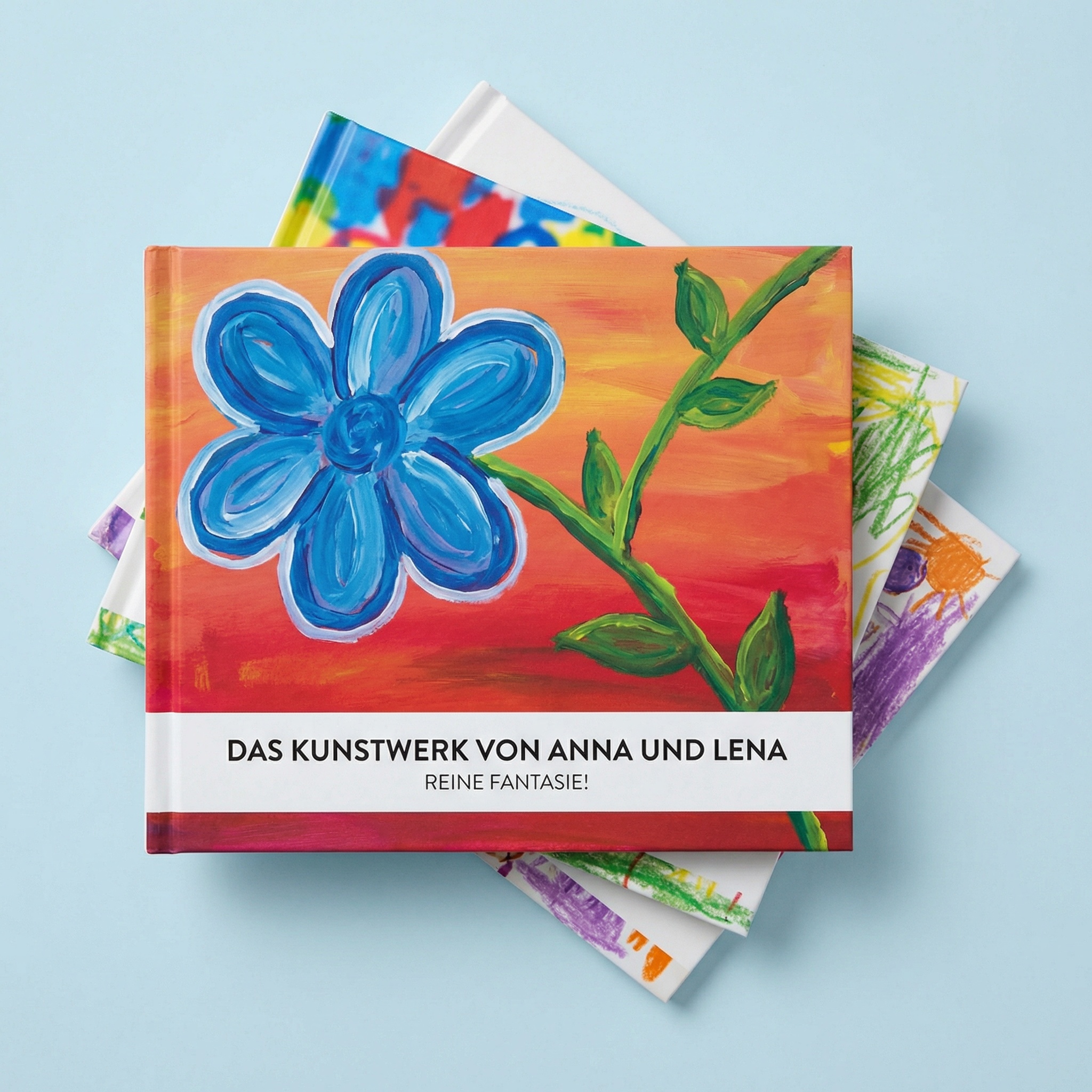 Gesammelte Kinderkunst für die Box